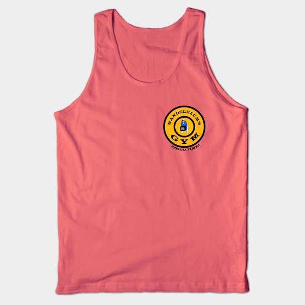 Mandelbaum Gym - Badge Edition Tank Top by CarbonRodFlanders